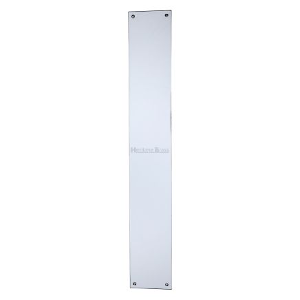 Heritage Brass Fingerplate 500mm Polished Chrome finish