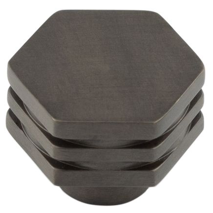 Nile Cupboard Knobs 30mm Dark Bronze - By Frelan Hardware - HOX330DB