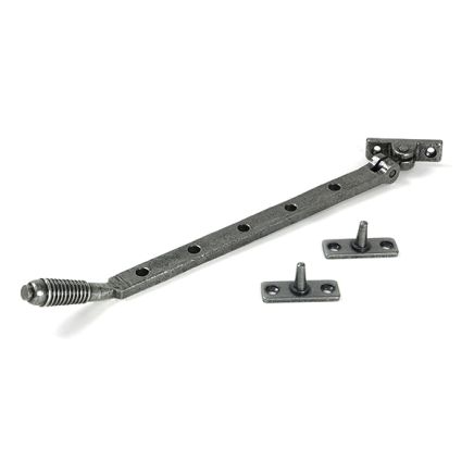 Pewter 12" Reeded Stay