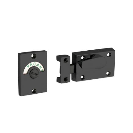 Indicator Bolt Latch Matt Black