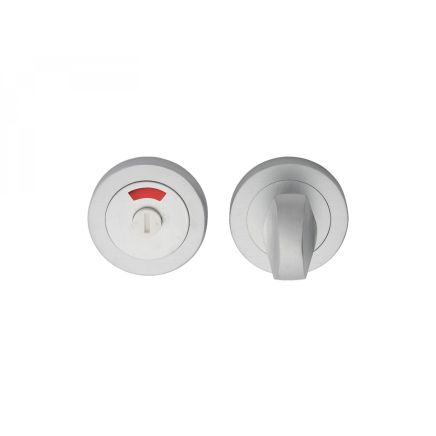 Turn And Release With Indicator - Satin Chrome