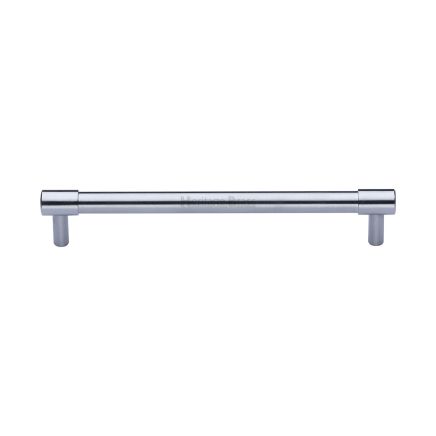 Heritage Brass Cabinet Pull Phoenix Design 160mm CTC Sain Chrome finish