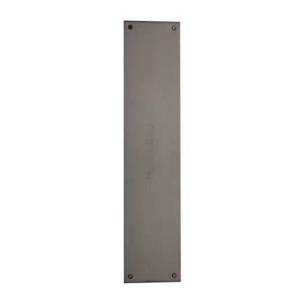 Heritage Brass Fingerplate 350mm Matt Bronze finish