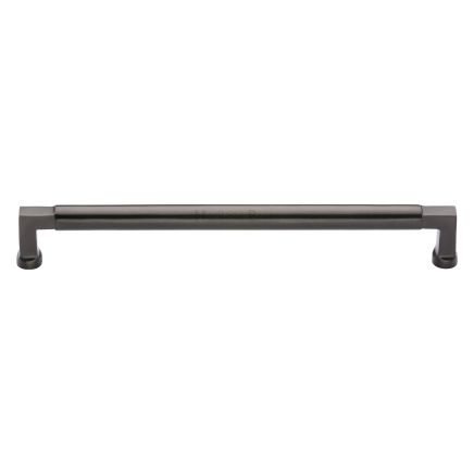 Heritage Brass Cabinet Pull Bauhaus Design 254mm CTC Matt Bronze Finish