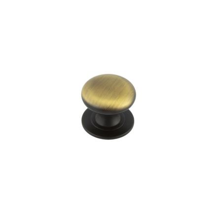 Jedo Traditional Cupboard Knobs 42mm Antique Brass - By Frelan Hardware - JV47DAB