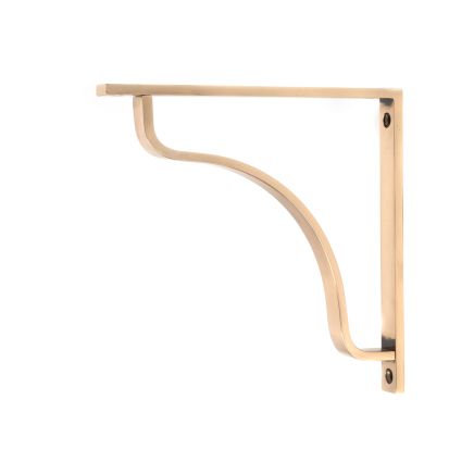 Polished Bronze Abingdon Shelf Bracket (200mm x 200mm)