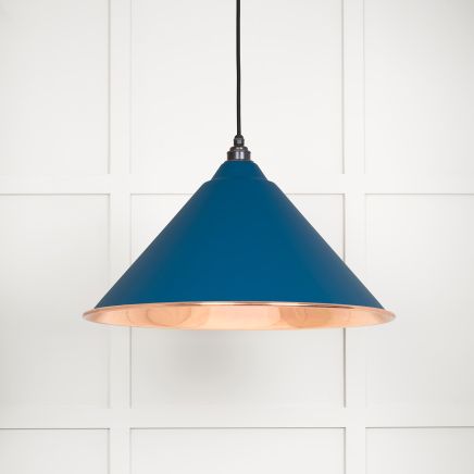 Smooth Copper Hockley Pendant in Upstream