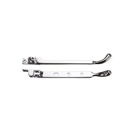 Zoo Hardware Bulb End Casement Stay - Polished Chrome