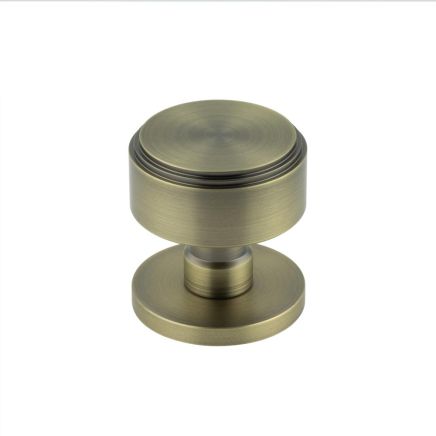 Step Antique Brass Mortice Knob - By Frelan Hardware - JV804AB