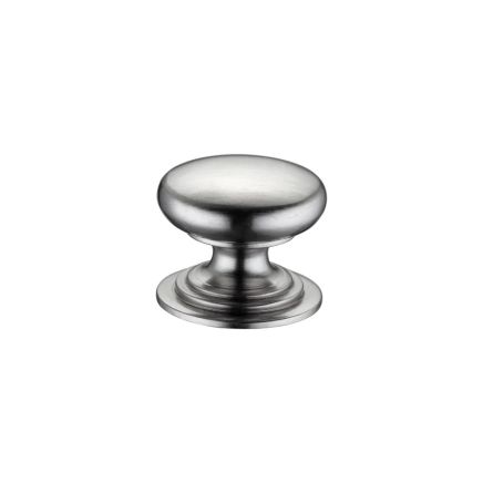 Zoo Hardware Victorian Cupboard Knob 25mm dia. - Nickel