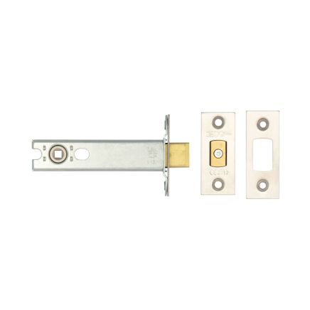 Jedo Heavy Duty Tubular Deadbolts 102mm Satin Stainless Steel - By Frelan Hardware - JL-HDB102SS