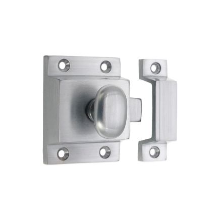 Cupboard Catch Satin Chrome