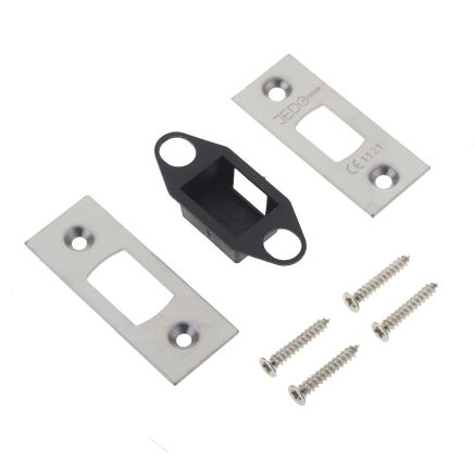 Jedo Accessory Packs for Heavy Duty Tubular Deadbolts Polished Stainless Steel - By Frelan Hardware - JL-ACDPSS