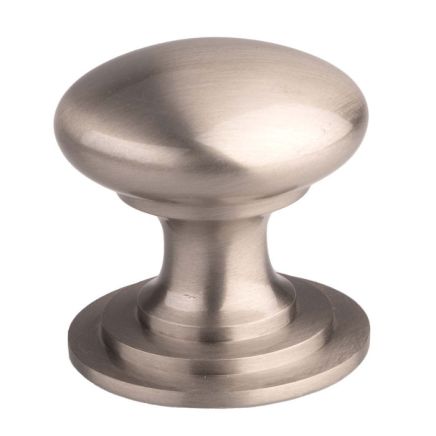 Victorian Cupboard Knob 42mm Stainless Steel Effect - Stainless Steel Effect