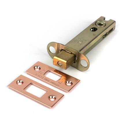Polished Bronze 4" Heavy Duty Tubular Deadbolt