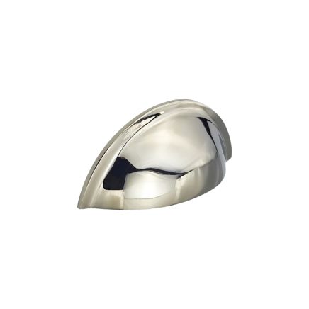 Slim Cup Handle Small Polished Nickel