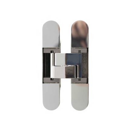 AGB Eclipse Adjustable Concealed Hinge - Polished Nickel (Each)