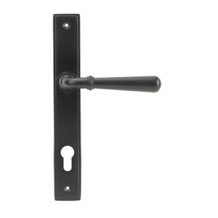 Aged Bronze Newbury Slimline Lever Espag. Lock Set
