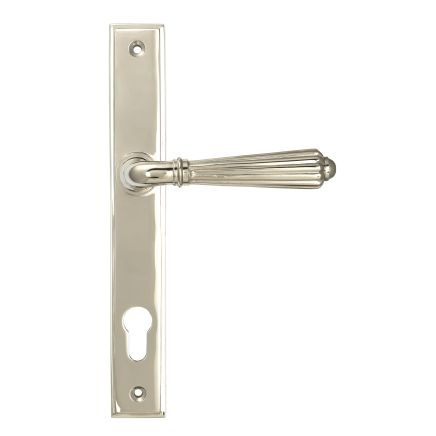 Polished Nickel Hinton Slimline Lever Espag. Lock Set