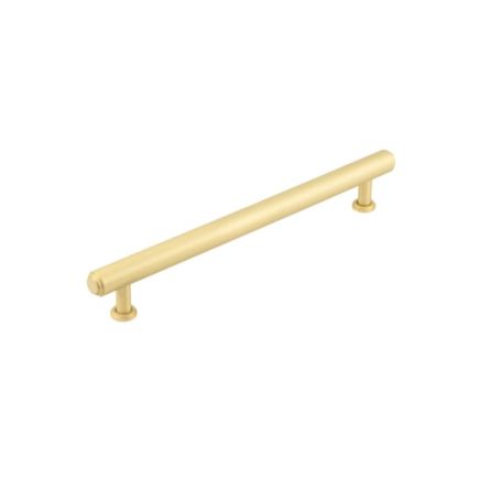 Burlington Belgrave Stepped Cabinet Handles 224mm Satin Brass - By Frelan Hardware - BUR512SB