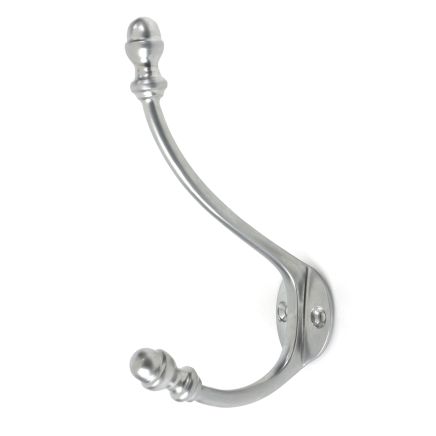 Satin Chrome Hat & Coat Hook