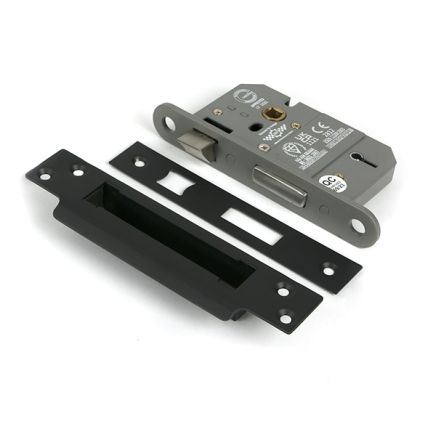 Aged Bronze 2½" 5 Lever BS Sash Lock