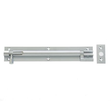 Jedo Brass Necked Barrel Bolts 75x25mm Satin Chrome - By Frelan Hardware - J1002DD