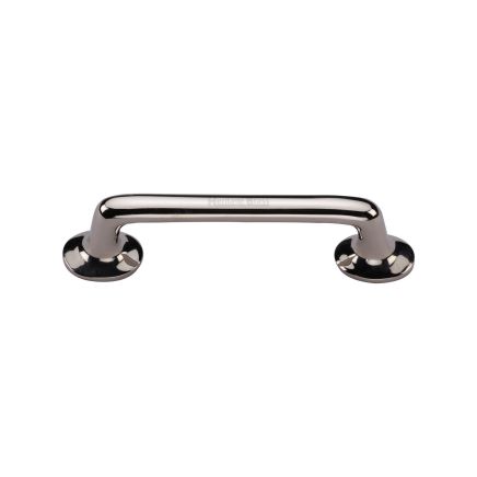 Heritage Brass Cabinet Pull Traditional Design 96mm CTC Polished Nickel Finish