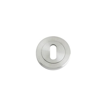 Zoo Hardware Standard Profile Escutcheon - 50mm dia - Stainless Steel