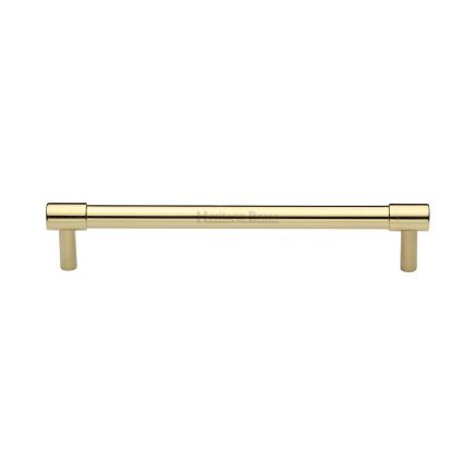 Heritage Brass Cabinet Pull Phoenix Design 160mm CTC Polished Brass finish
