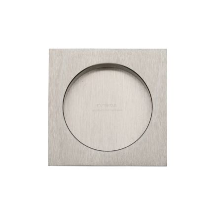 SLD Square Flush Pull Pair Satin Nickel
