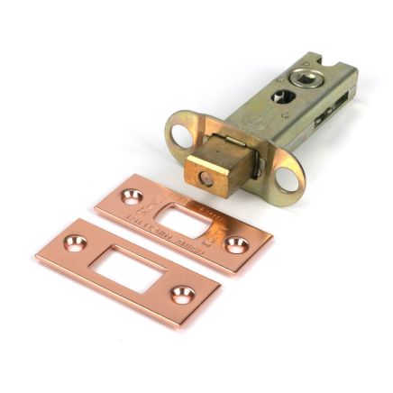 Polished Bronze 3" Heavy Duty Tubular Deadbolt
