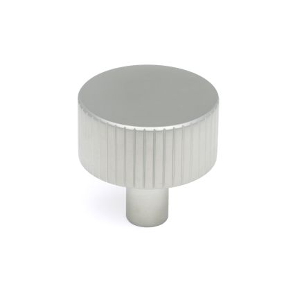 Satin Chrome Judd Cabinet Knob - 32mm (No rose)