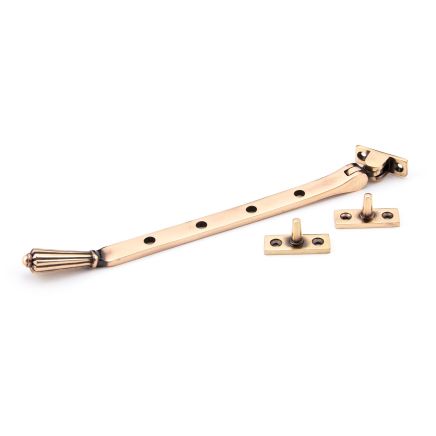 Polished Bronze 10" Hinton Stay