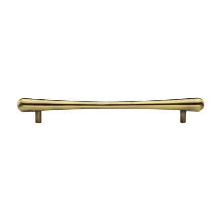 Heritage Brass Cabinet Pull T-Bar Raindrop Design 192mm CTC Antique Brass Finish