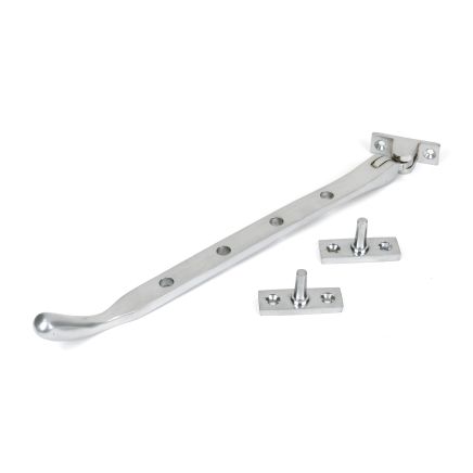 Satin Chrome 10" Peardrop Stay