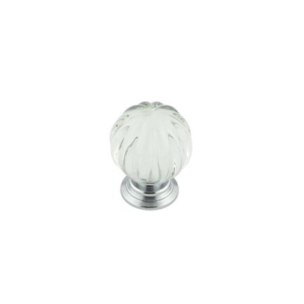 25mm Polished Chrome Pumpkin Ball Cupboard Knob - By Frelan Hardware - JH4152-25PC