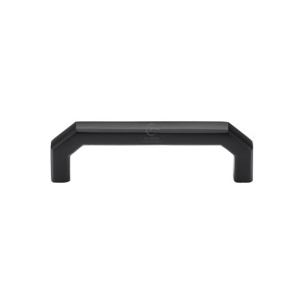 Black Iron Rustic Cabinet Pull Angular Design 96mm CTC