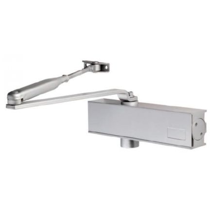Overhead Door Closer Variable Power Size 2-4 - Silver