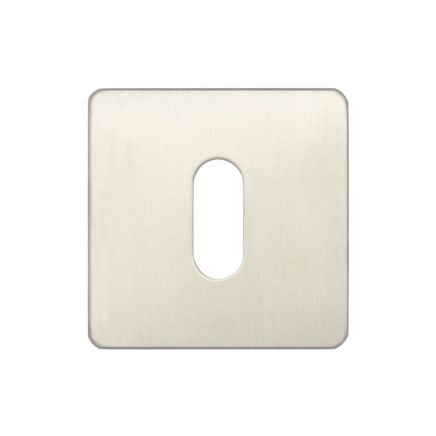 Square Standard Keyway Escutcheon - By Frelan Hardware - JSS10