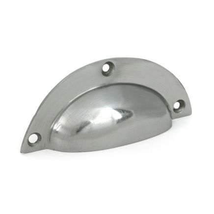 Natural Smooth 4" Plain Drawer Pull