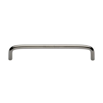 Heritage Brass Cabinet Pull Wire Design 160mm CTC Polished Nickel Finish