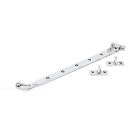 Polished Chrome 12" Peardrop Stay