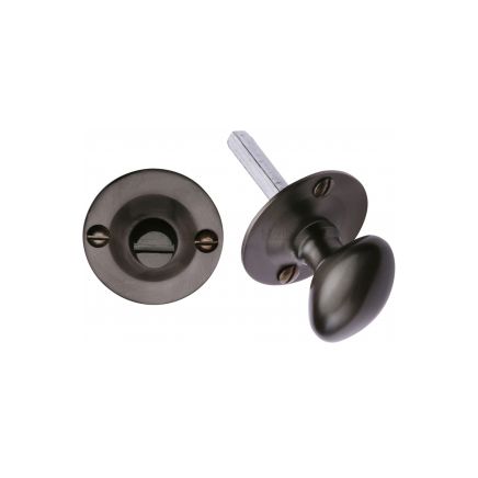 Heritage Brass Oval turn with release Matt Bronze finish