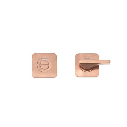 Zoo Hardware Accessible Turn & Indicator Release - Square Rose - PVD Bronze