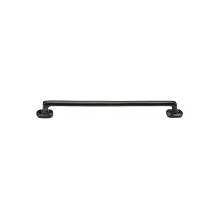 Black Iron Rustic Cabinet Pull Traditional Design 254mm CTC