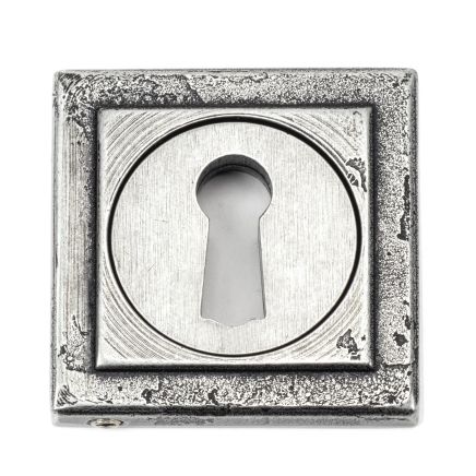 Pewter Round Escutcheon (Square)