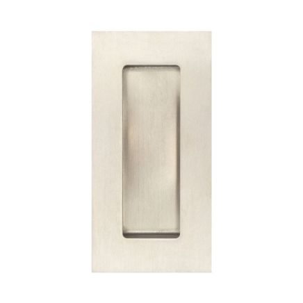 Stainless Steel Flush Pulls 100x50mm Satin Stainless Steel - By Frelan Hardware - JSS428B