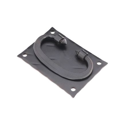 Spike Ring Drop Pull Matt Black