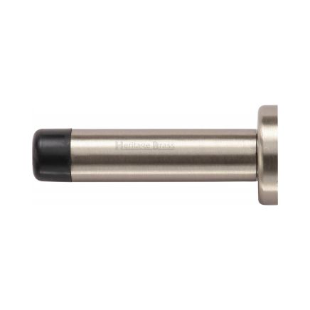 Heritage Brass Projection Door Stop 2 1/2" Satin Nickel finish
